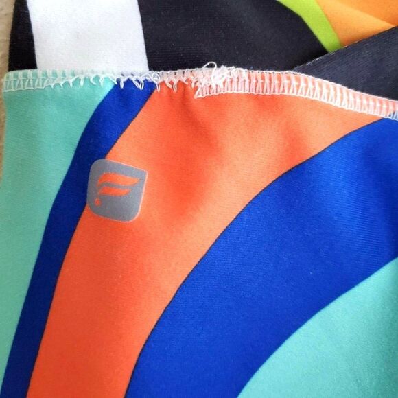 Fabletics Womens Pants Salar S Multicolor Crop Athletic Leggings Powerhold - Picture 5 of 7